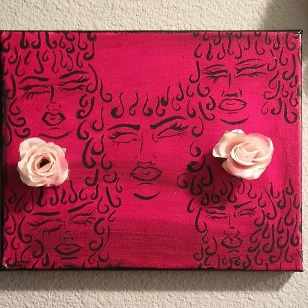 "Red Ladies" Wall art decor by AndyMoon